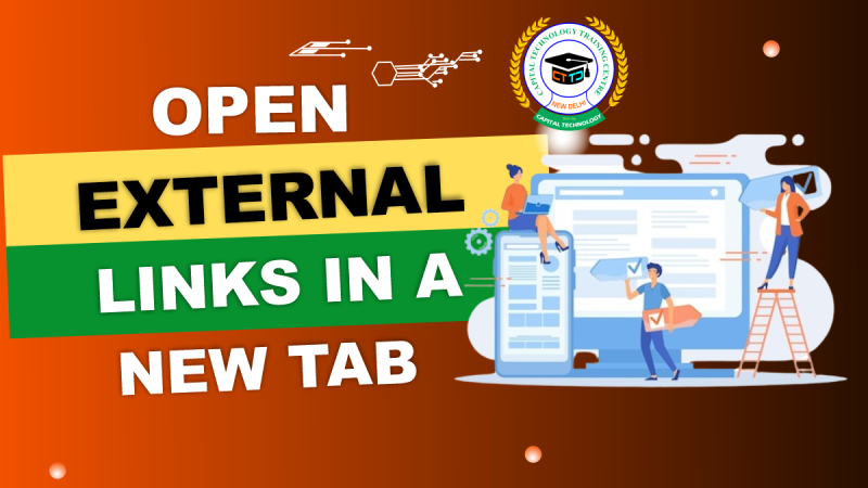 Open External Links in a New Tab