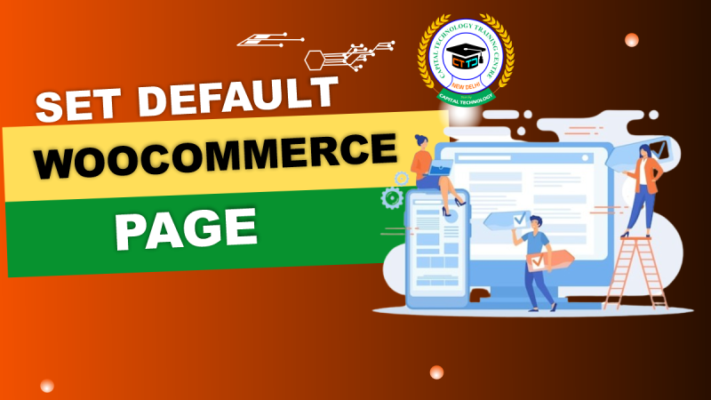 Set Default Woocommerce Page