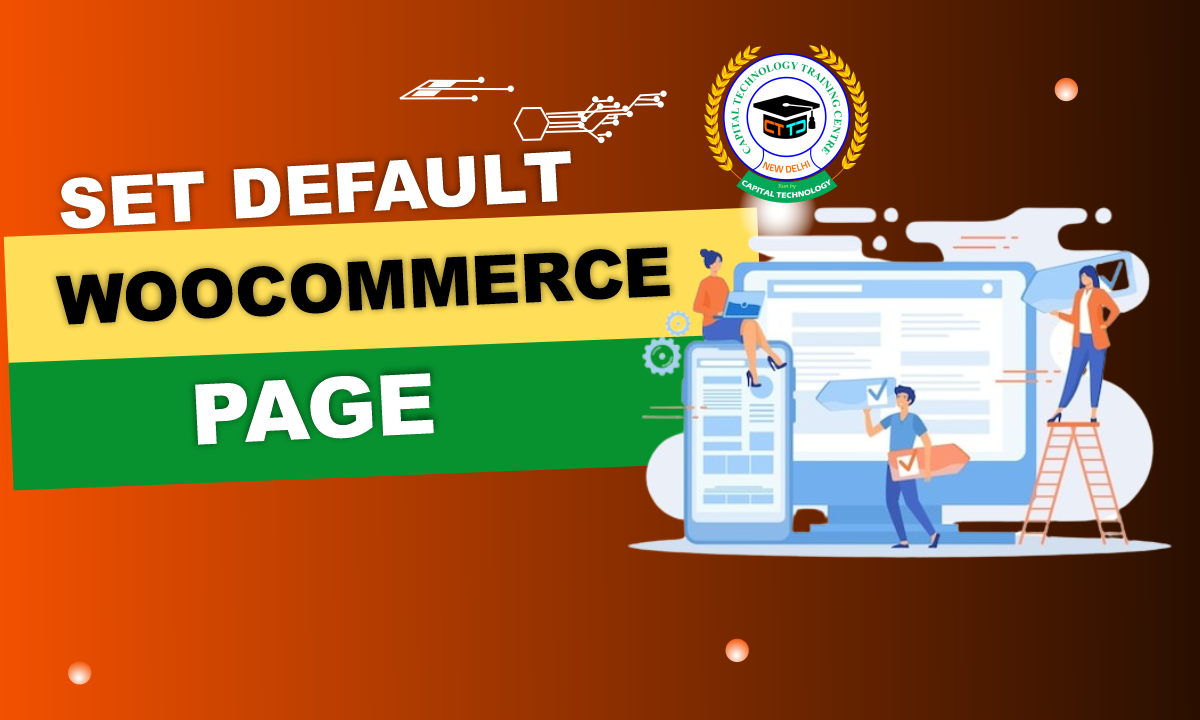 Set Default Woocommerce Page